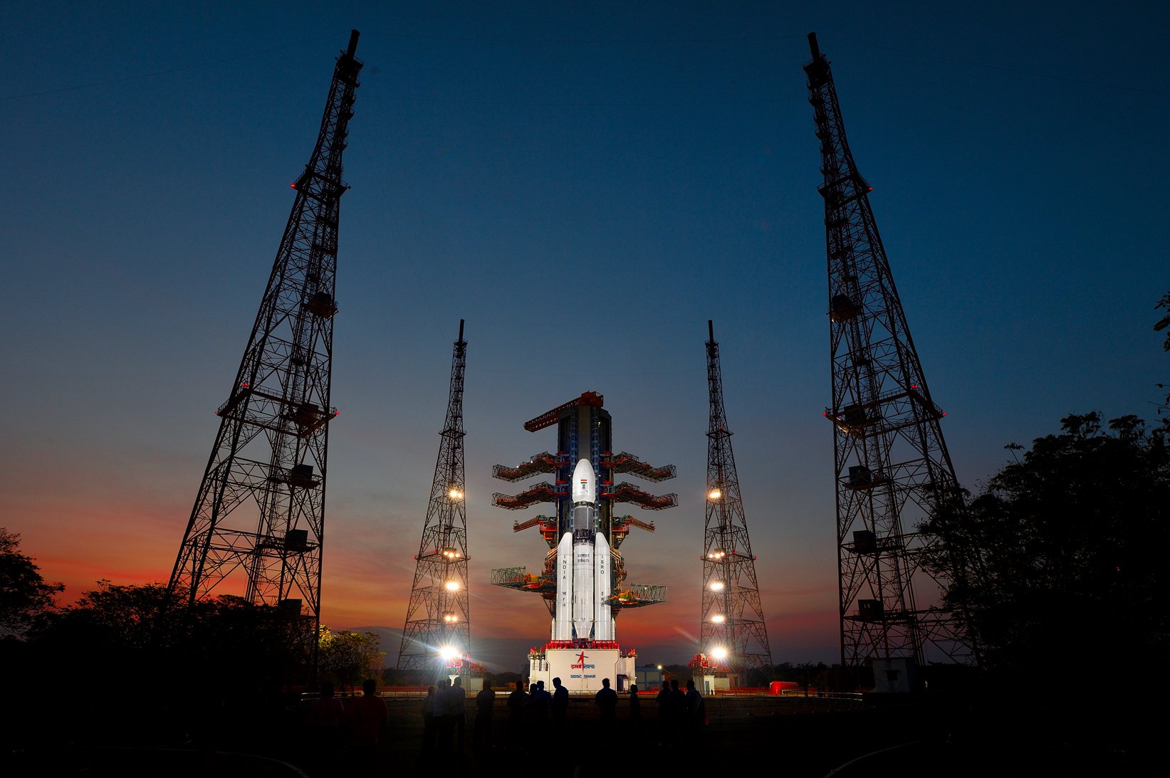 GSLV Mk-III at the Second Launch Pad